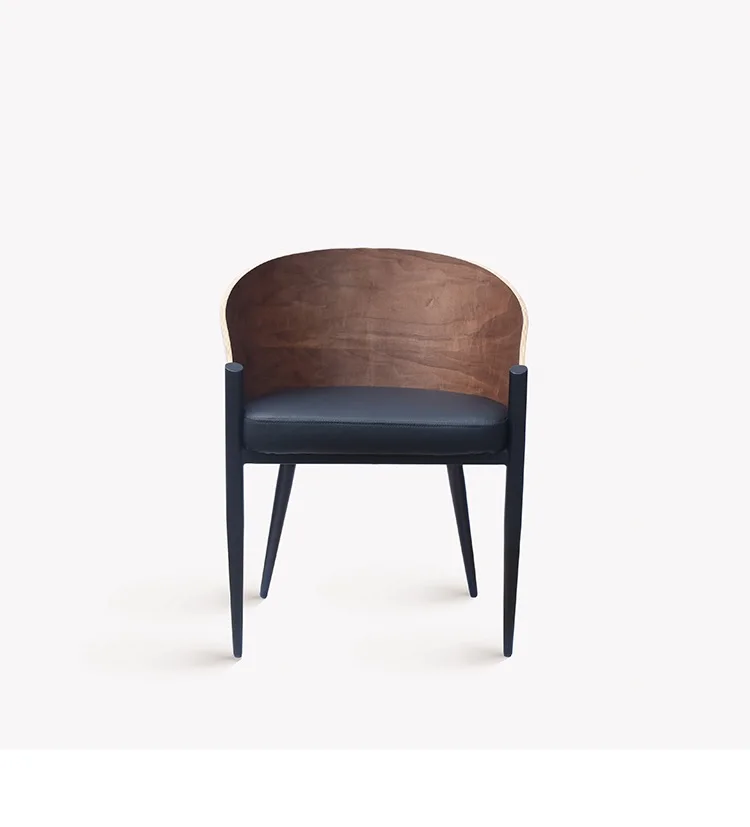 

Italy Design Chair with High Armrest of Shaping Plywood