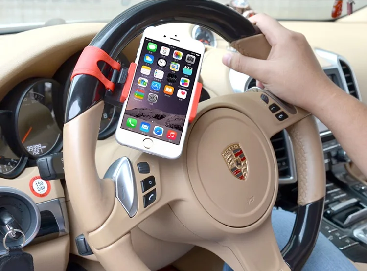 1x AUTO DECORATIVE ACCESSORIES Clip Car Steering Wheel Bike Handlebar Holder New 1x AUTO DECORATIVE ACCESSORIES Clip Car Steering Wheel Bike Handlebar Holder New