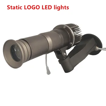 

Logo Projector 10W 20W LED Rotating Image 5000 Lumens Dynamic advertising lamps Waterproof IP65 with 1pcs 2 Colors Gobo lens