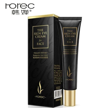 

HANCHAN Hyaluronic Acid Eye Cream Face Care Anti Wrinkle Remove Dark Circles Moisturizing Hydrating Whitening Firming Eye Cream