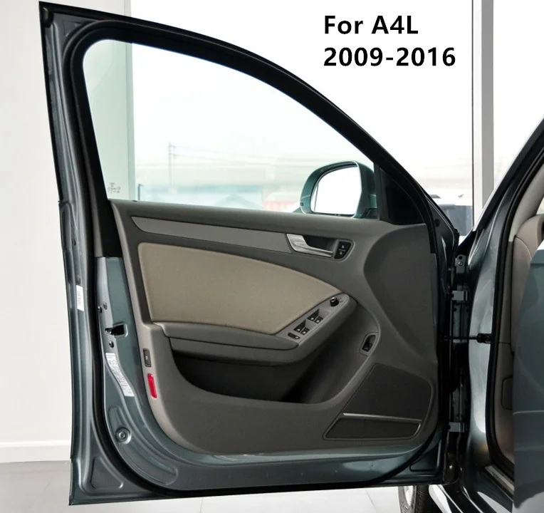 Настраиваемые цвета подлокотники из микрофибры и кожи для Audi A3 A4L 2009 10 11 12 13 14 15 16