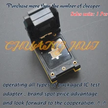 TEST Detect BGA133-0.5 MCP/POP test socket TFBGA133 BGA133 ic socket Pitch=0.5mm