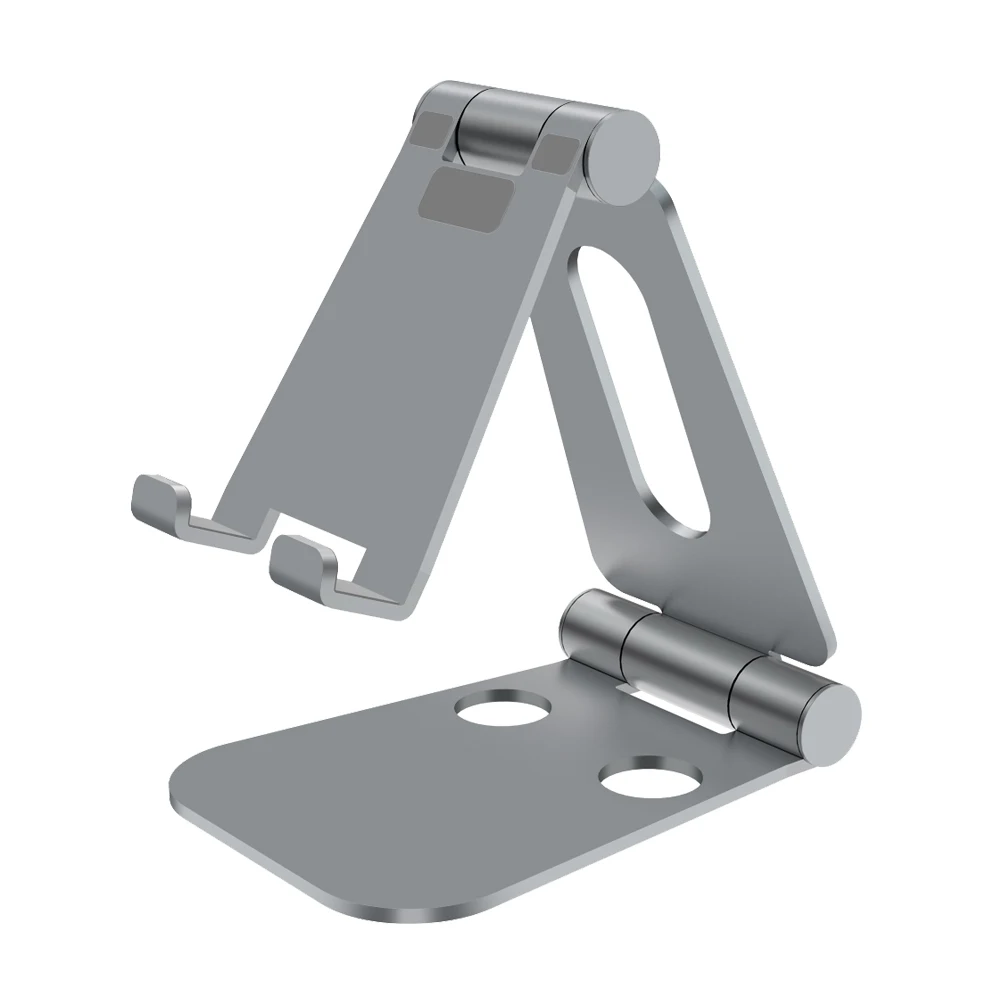 

AERB Portable Phone Holder For iPhone 6 6s 7 8 Plus Universal Adjustable Aluminum Desktop Stand For iPhone X XR XS Max For iPad
