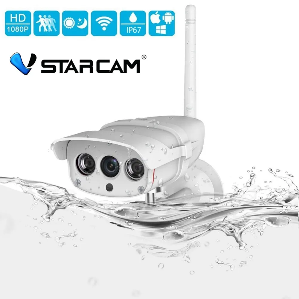 Vstarcam C16S 1080P Wifi IP Camera Wireless Waterproof Outdoor 2mp Camera Wireless IR-Cut Home IP Security Surveillance Camera