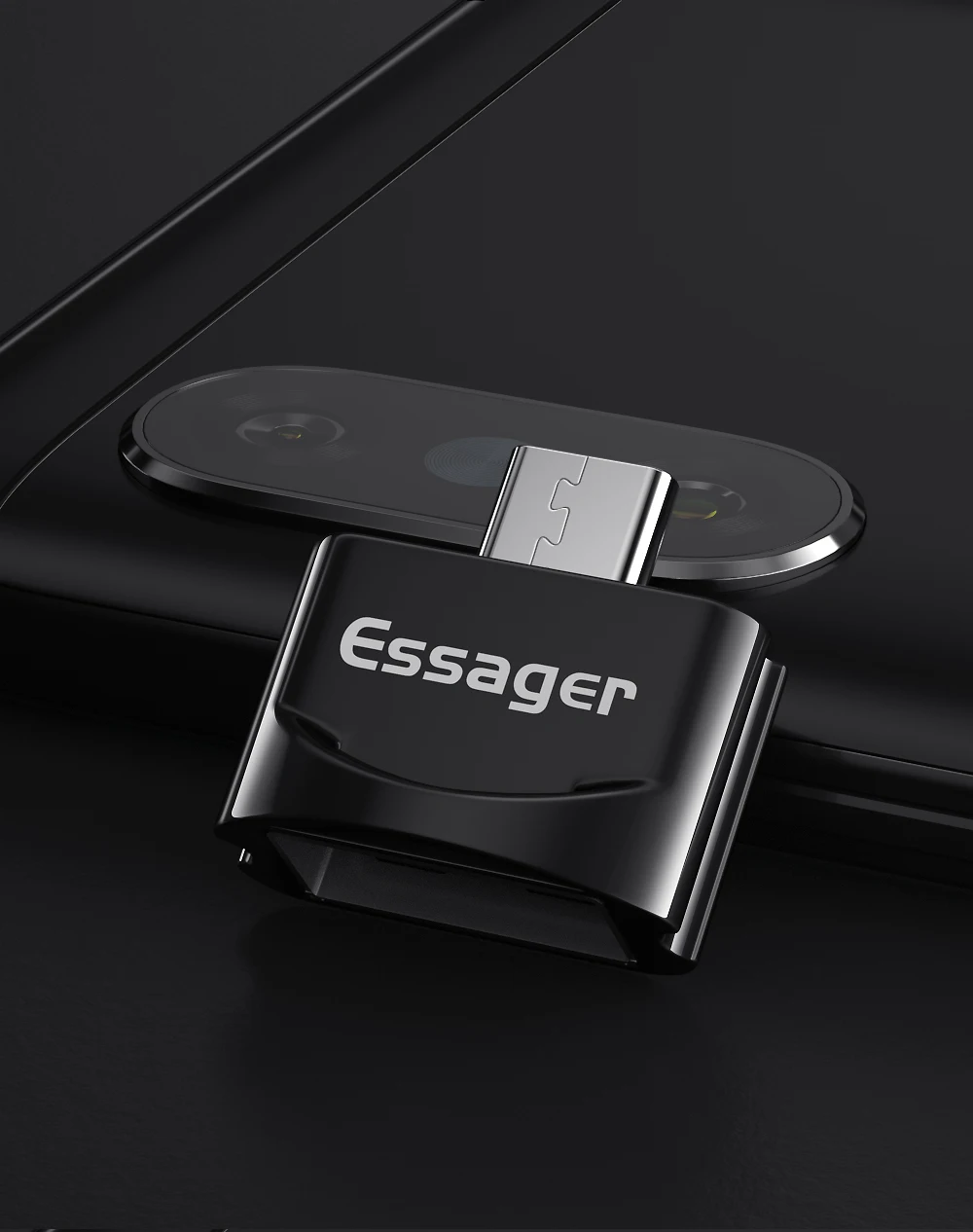 Essager usb type C OTG адаптер для samsung Note 10 Xiaomi Mi Oneplus 7 Pro USBC разъем USB-C type-C к USB 3,0 OTG конвертер