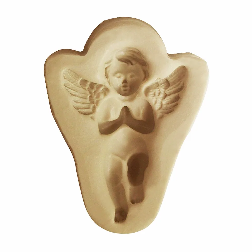 Yueyue Sugarcraft Angel Baby силиконовая форма помадка форма для украшения торта инструменты шоколадная форма