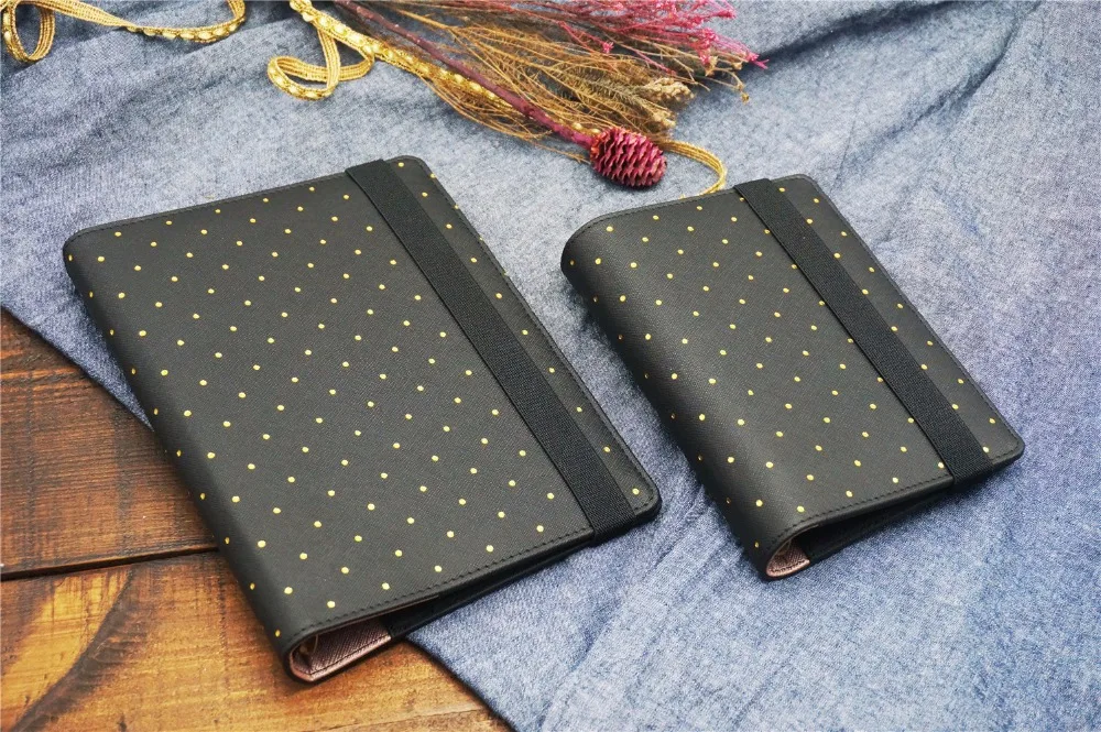 Harphia A5 A6 Strap Planner Binder Loose Leaf Notebook Spiral Planner Agenda Notepad Personal Organizer with Extra Free Gifts Harphia A5 A6 Strap Planner Binder Loose Leaf Notebook Spiral Planner Agenda Notepad Personal Organizer with Extra Free Gifts