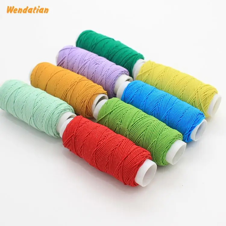 DIY Apparel Sewing Fabric Elastic Bands Color Rope Line Rubber band