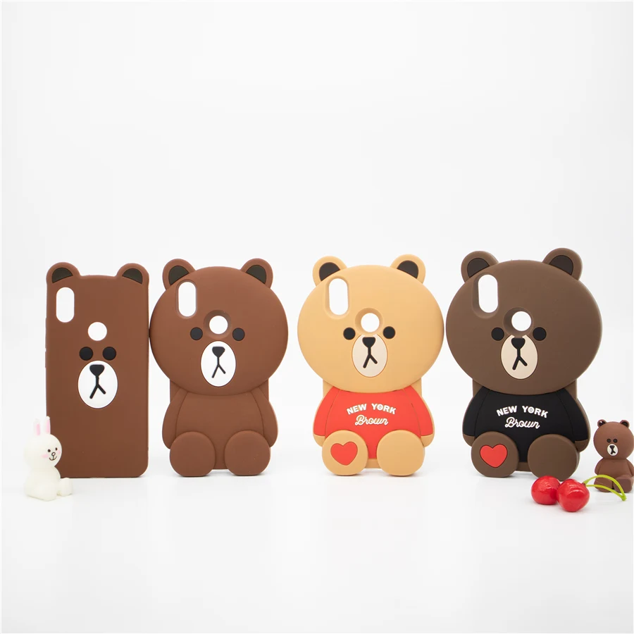 

3D Cute Cartoon Lovely Phone Case for Xiaomi Redmi Note 5 Soft Silicone Rubber Cover Coque Fundas for Redmi Note 5 Pro Casing
