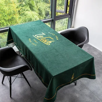 

Fabric Tablecloth Solid Color Coffee Table Tablecloth Square Tablecloth b