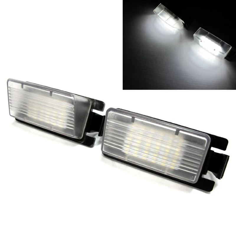 2X безотказный 18SMD светодиодный номерной знак свет для Infiniti Nissan Skyline V36 G35 G37 350Z |