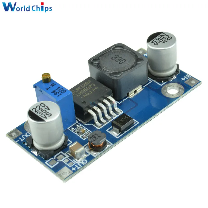 

LM2587 DC-DC Boost Converter 3-30V Step Up to 4-35V Power Supply Module MAX 5A