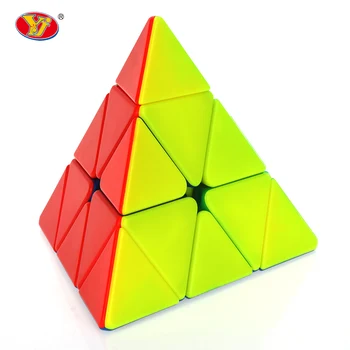 

3X3X3 Triangle Pyramid Magic Cube Puzzle cube professional Speed game Cubes fun Educational Toy Gifts For Children Kids