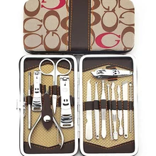 14 шт. Дизайн ногтей маникюрный набор пилочка для ногтей Cutter Clipper Scissor Earpick Инструменты