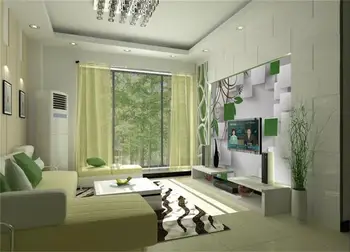 

3d room photo wallpaper custom mural non-woven wall sticker Solid block sofa TV background painting 3d wall murals wallpaper