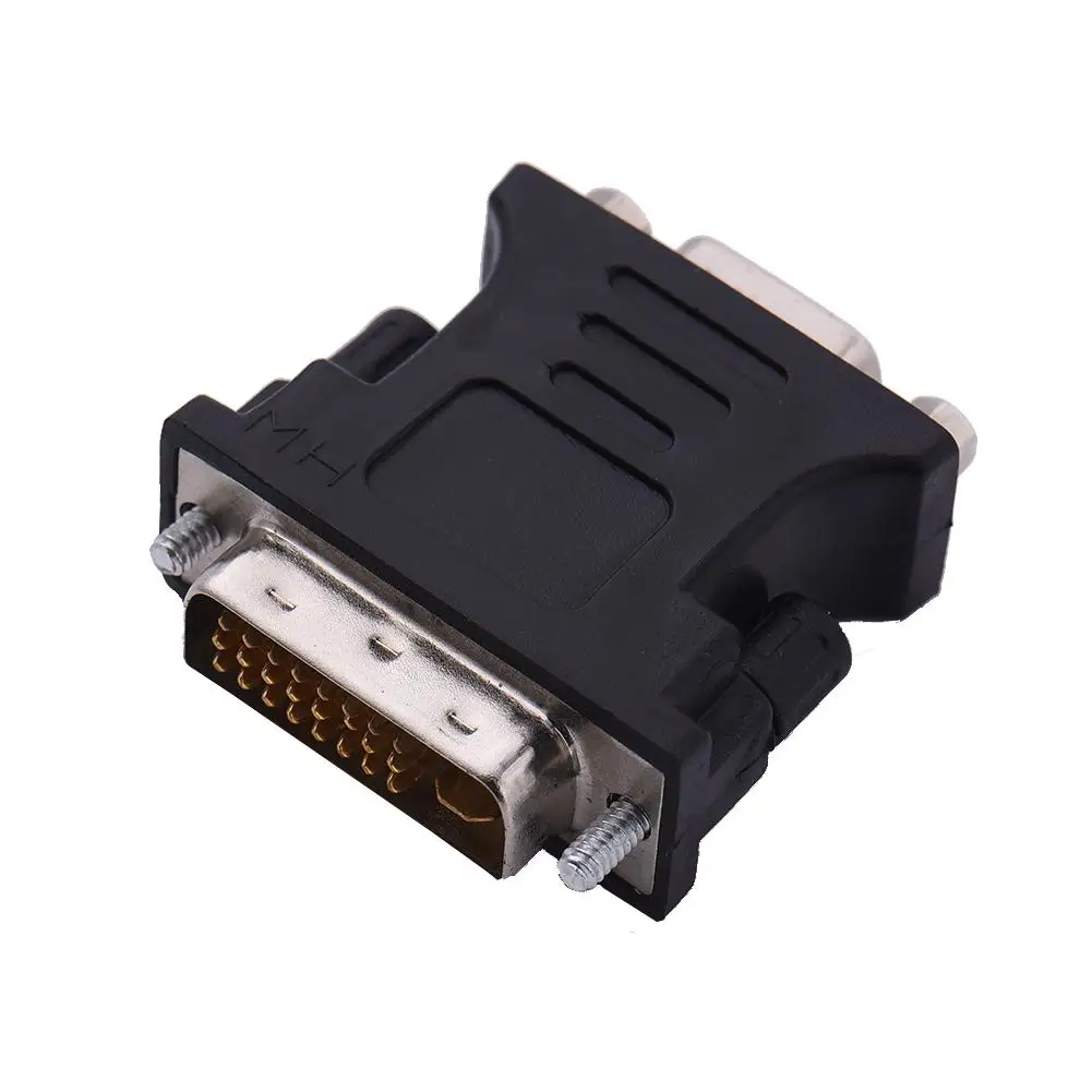 DVI 24 + 5 Dual Link Male To VGA D Sub Female AV адаптер конвертер Female| |
