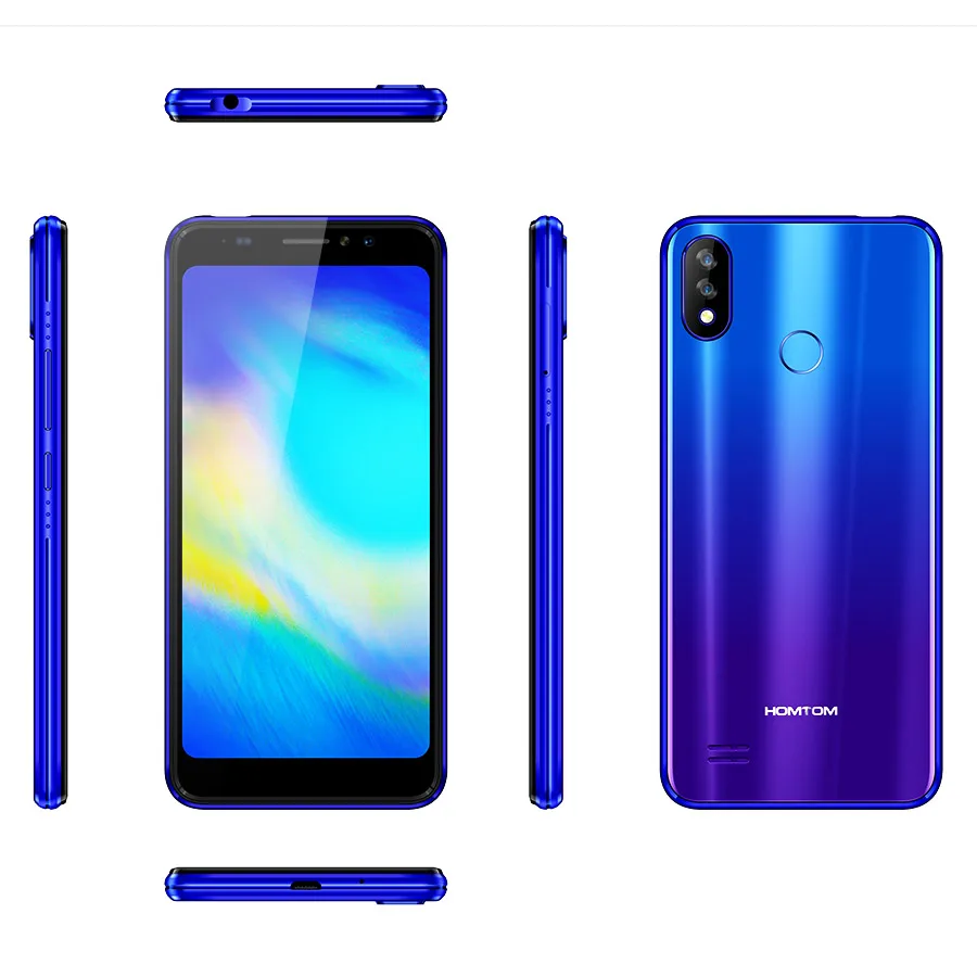 Смартфон с 5 дюймовым дисплеем четырёхъядерным процессором MTK6739 ОЗУ 16 ГБ ПЗУ 18:9