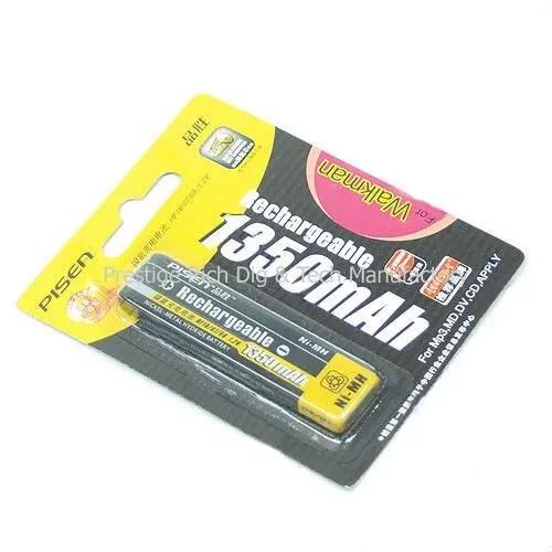 1350mAh Gumstick Minidisc Battery For Sony MD NH14WM with free shipping