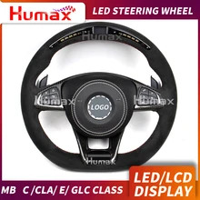 Светодиодный дисплей, руль для X253 X156 W222, ЖК-дисплей, руль с обновлением данных, светодиодный, с мехом