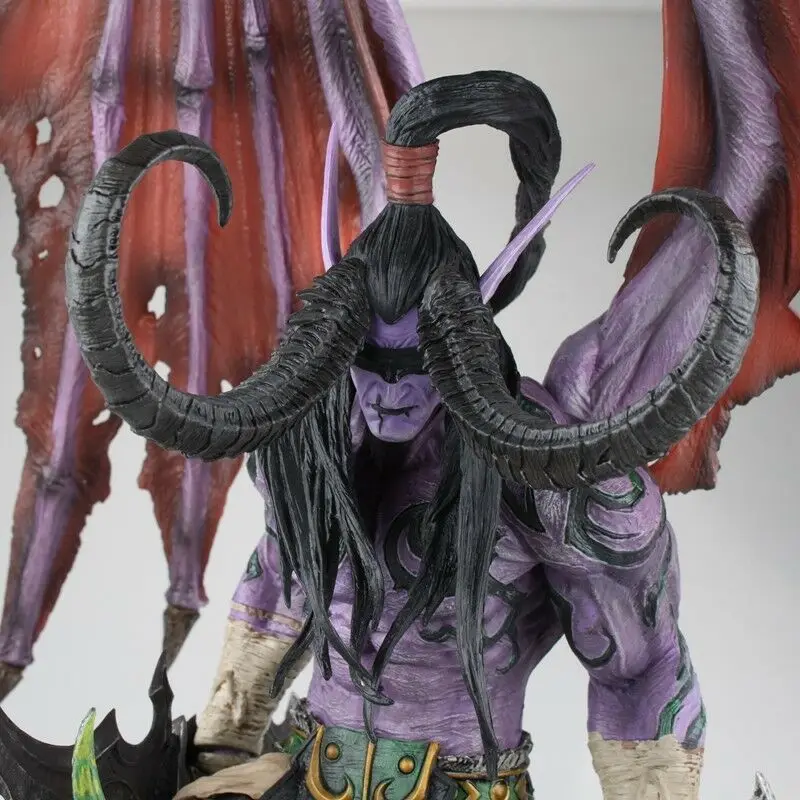 Ограниченный большой размер 60 см WOW Illidan GK смола статуя фигурка Коллекция Модель оригинальная коробка лучший подарок