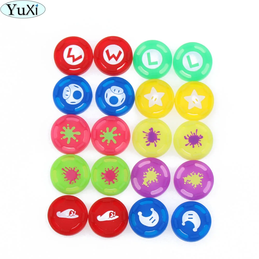 1 pcs Silicone Analog Thumb Grips Caps for Nintend Switch NS JoyCon Controller Sticks Cap Skin for Joy Con Cover