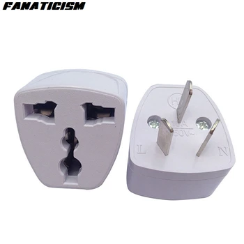 

200pcs International Universal US UK EU To AU Plug Adapter Converter Australia Travel AC Power Electrical Plug Adaptor