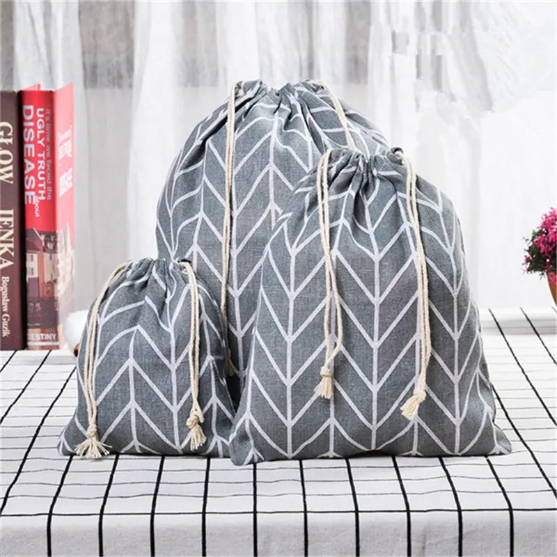 PURDORED, 3 шт./набор, клетчатая женская сумка-Органайзер для путешествий, сумка для макияжа, Тканевая обувь, посылка, сумка для дома, хранение туалетных принадлежностей, сумка - Цвет: deep gray