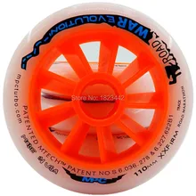 MPC WAR EVOLUTION колеса для катания на коньках 100 мм/110 мм черные магические колеса для катания на коньках, колесики роликовых коньков