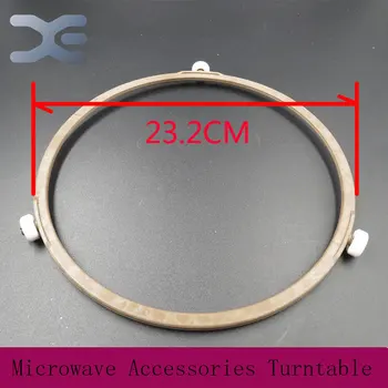

2Pcs Lot Microwave Oven Parts Plastic Round Shaped Rotating Tray Glass Microwave Plate Support Suitable Guide Roller Glass Tray
