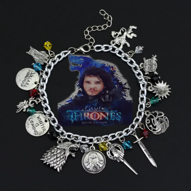 

Women Men Charm Jewelry Mylti-accessories Pendant A Bracelets Crystal Dangle Bracelet DIY Handmade Wristhand Accessories Girl