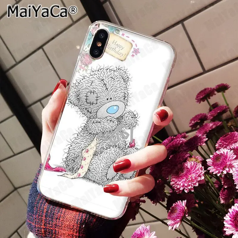 MaiYaCa силиконовый чехол для телефона, низкая, Tatty Teddy Me To You Bear для iphone 11 pro 8 7 66S Plus X 10 5S SE 5C XS XR XS MAX