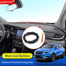 QCBXYYXH автомобиль-Стайлинг резиновые анти-Шум Звукоизолированные пыле приборной панели автомобиля Лобовое стекло щеточное для Buick Encore 2013