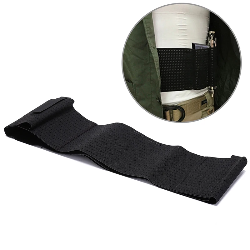 Waist Bag Tactical Belly Band Holster Invisible Elastic Girdle Belt for