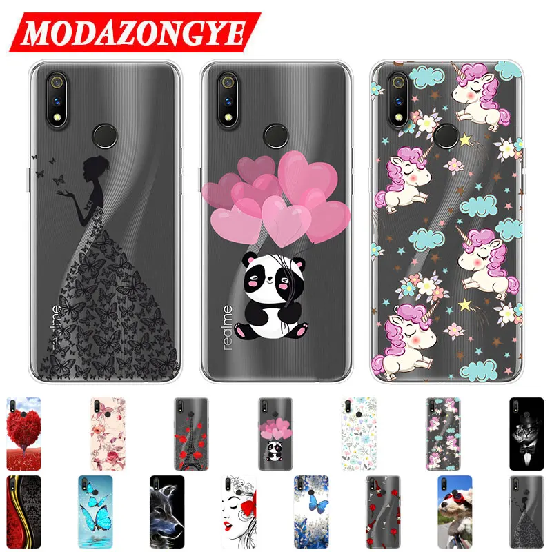 

Realme 3 Pro Case OPPO Realme 3 Case Silicone TPU Protective Cute Cover Soft Phone Case For OPPO Realme 3 Pro Realme3 Case 6.3