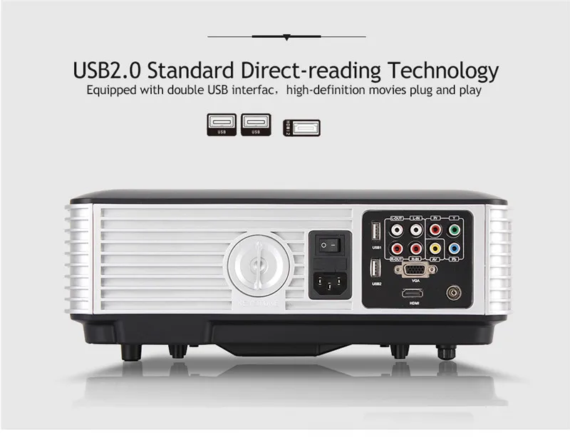 Native Full HD 1080P Led Digital Smart 3D Projector Perfect For Home Theater Projector Built in Android 4.4  LCD video beamer