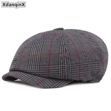 XdanqinX, Мужская винтажная шляпа для взрослых, простая хлопковая кепка Newsboy, s, Литературная Молодежная Кепка Bailey, Повседневная модная Ретро мужская Кепка Snapback