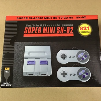 

100pcs Mini TV Game Console Support HDMI 8 Bit Retro Video Game Console Built-In 821 Games Handheld Gaming Player for PAL&NTSC