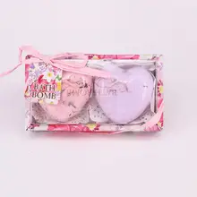 BellyLady 2 Pcs Heart-shaped Bath Salts Spa Skin Care Bombs Bubble Handmade SPA Stress Relief Exfoliating Bath Salt BellyLady 2 Pcs Heart-shaped Bath Salts Spa Skin Care Bombs Bubble Handmade SPA Stress Relief Exfoliating Bath Salt