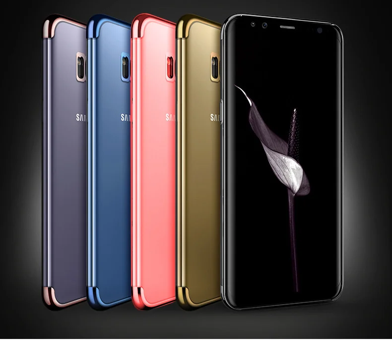 Классический чехол для Samsung Galaxy S5 S6 S7 EDGE S8 Plus A6 A8 2018 A3 A5 2016 J3 J5 J7 2017 J2 Grand Prime Neo Core