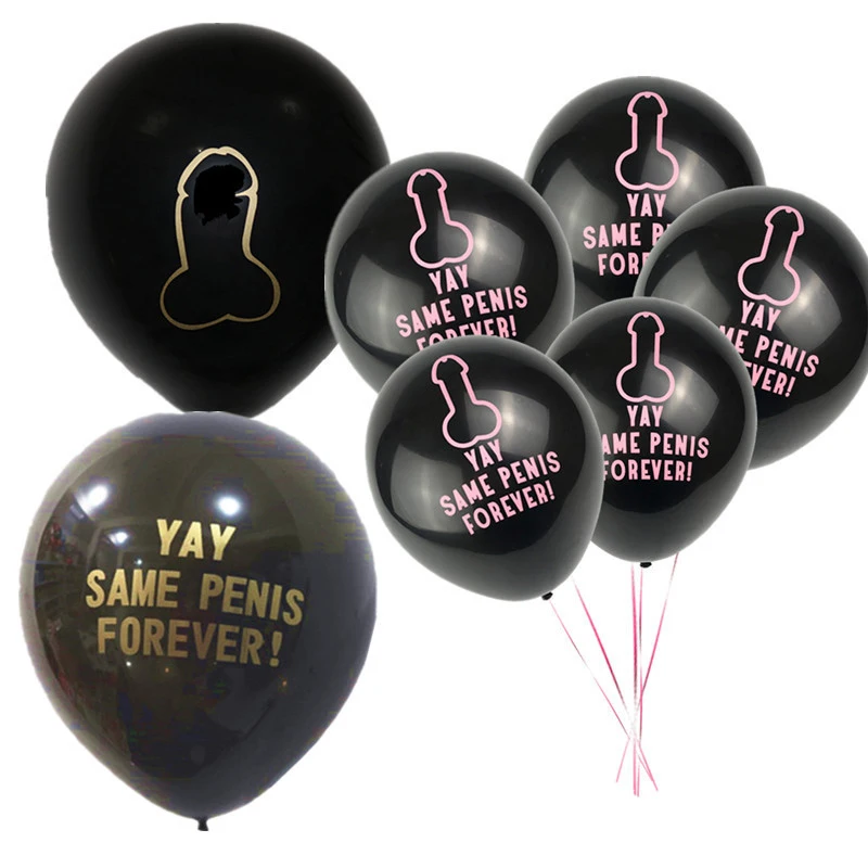 

5pcs YAY Same Forever Balloons Bachelorette Bridal Shower Party Photo Booth Props Decoration Hen Party Valentine's Day