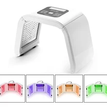 PDT терапия микротоковая маска для лица, 4 цвета светодиодный светильник Фотон фототерапия лампа машина для омоложения кожи