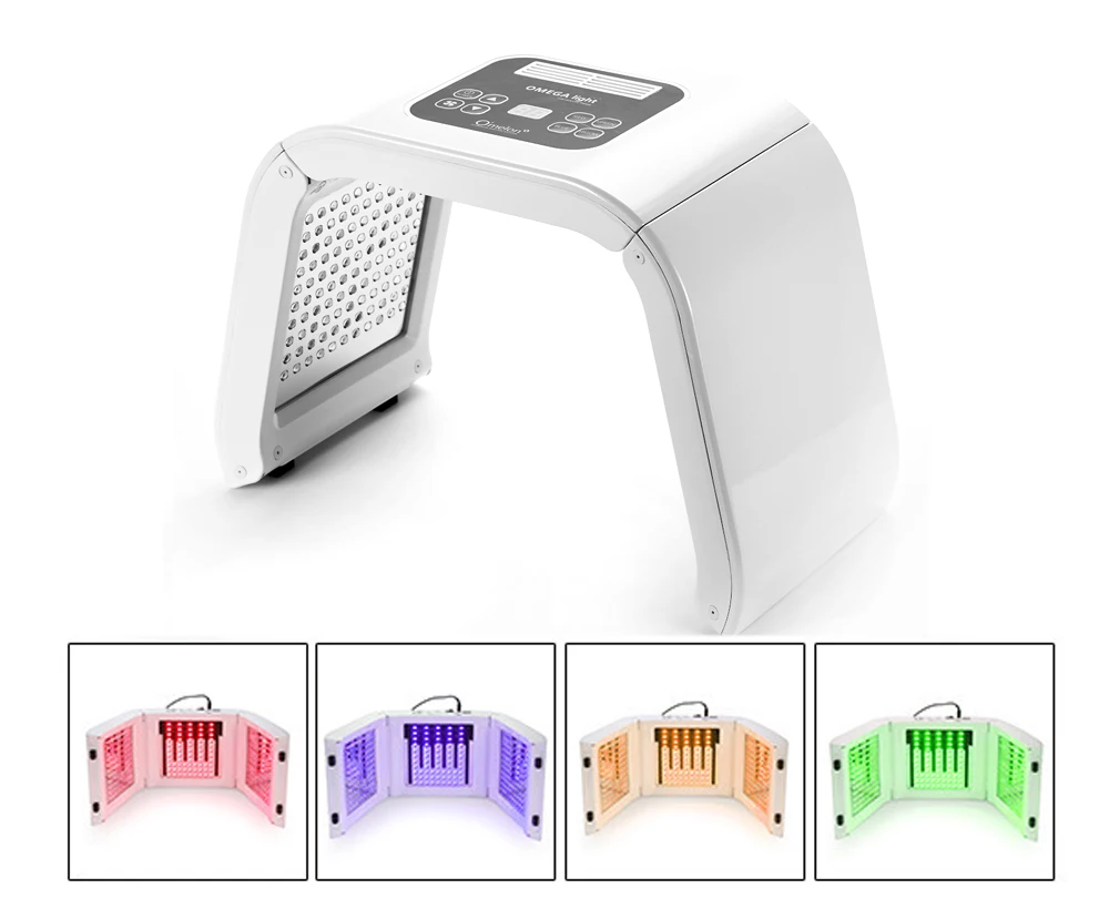  PDT Therapy Microcurrent facial mask 4 Color LED photon light Phototherapy Lamp Machine For Skin Re - 32856101725