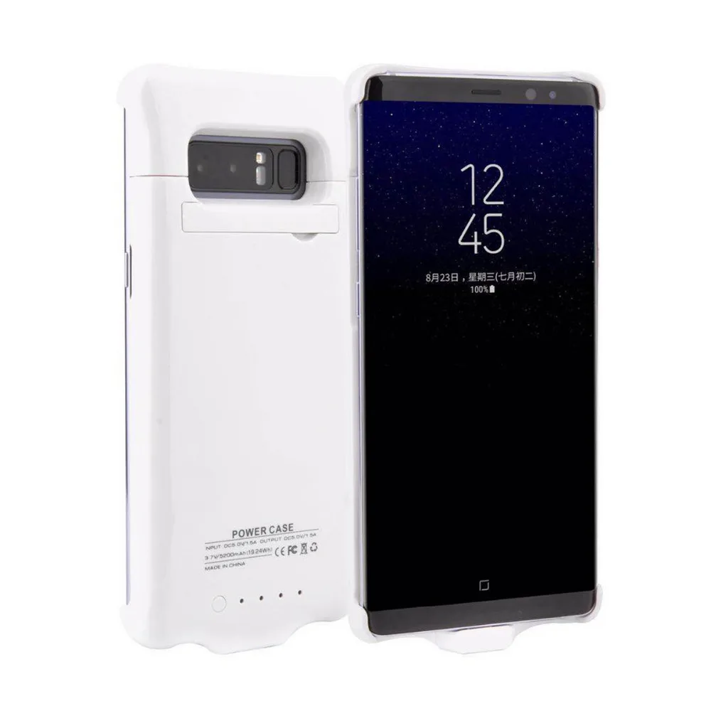 JRGK Battery Case charger For Samsung Galaxy Note 8 5200Mah Battery capacity big PowerBank For Samsung Note 8 Case JRGK Battery Case charger For Samsung Galaxy Note 8 5200Mah Battery capacity big PowerBank For Samsung Note 8 Case