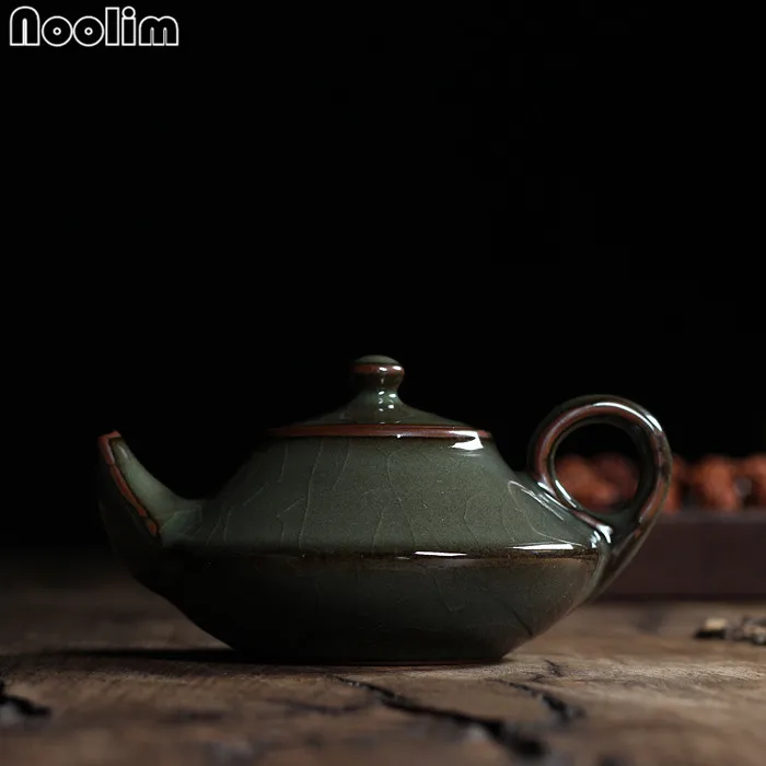 Чайный сервиз NOOLIM глазурованная трещинчатая печь Longquan Celadon Zisha керамика Arts Tay
