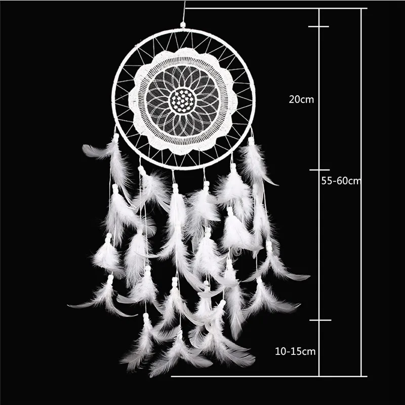 

Lace dream catcher wind chime pendant home pendant dream catcher Europe and the United States home creative gifts backyard decor