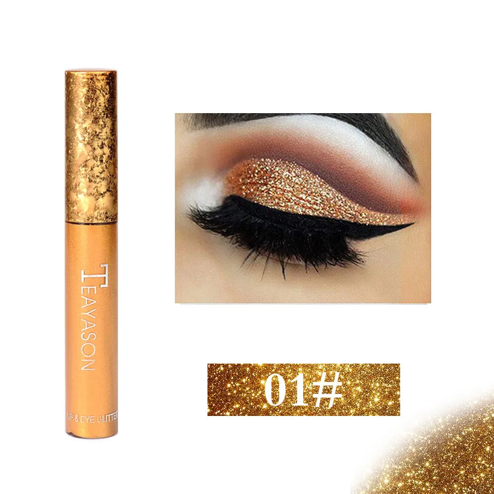 Glitter Glow Eyeshadow Comestics Lip Gloss lasting Liquid Eye Shadow matte shadow naked palette glitter eye shadow makeUp nude