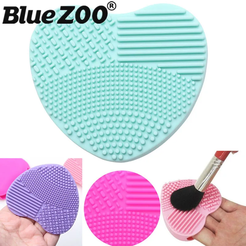 2017 Make Up Brush Cleaning Pad Beauty Tool Cosmetic Silicone Washing
