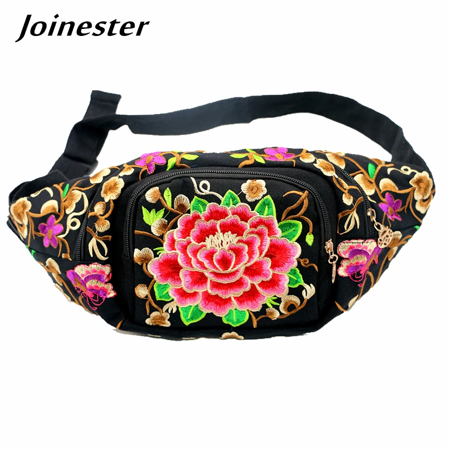 floral waist bag