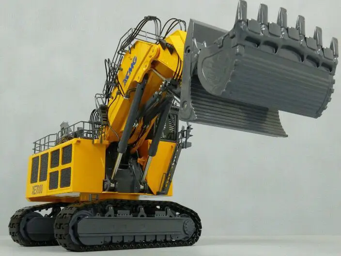Редкий! XCMG XE7000 супер большой гидравлический горный экскаватор 1/50 литые