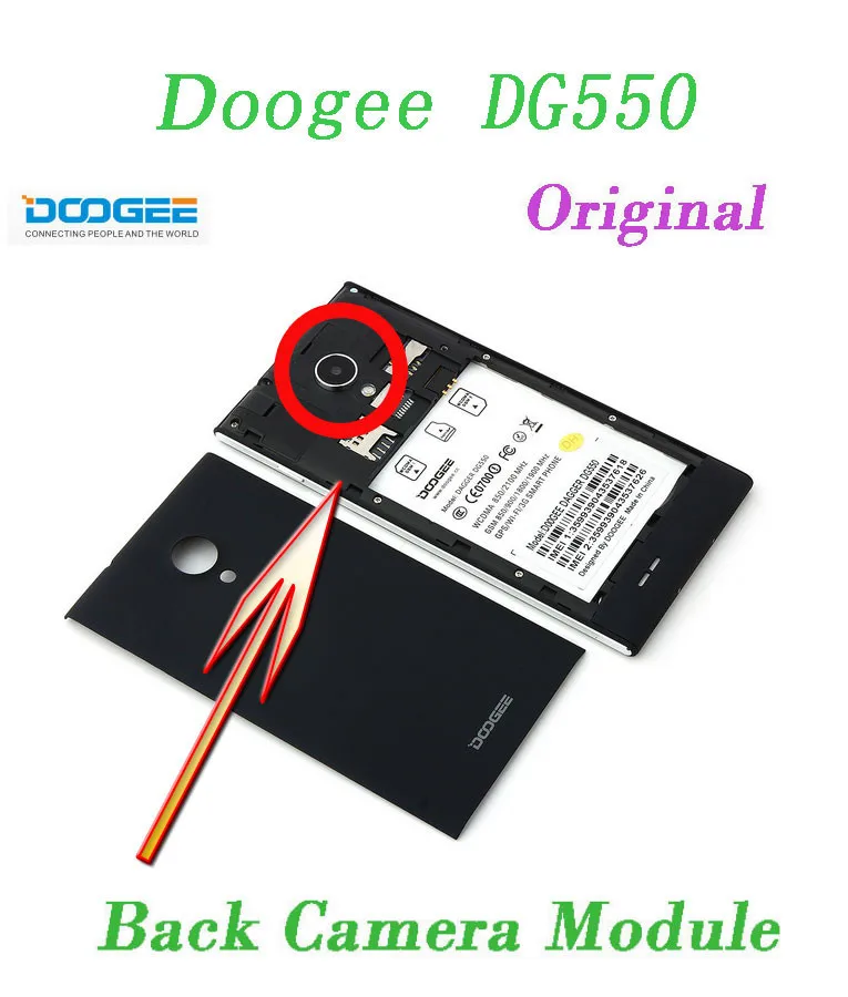 Фото задняя Камера 13.0MP модуль для Doogee кинжал DG550 5,5 дюймов OGS MTK6592 Octa Core Android 4,4